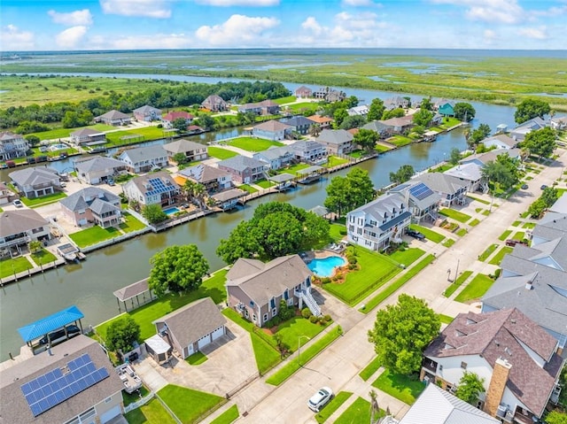 4321 San Remo Rd, New Orleans, LA 70129 - aerial perspective of suburban area with a large body of water
