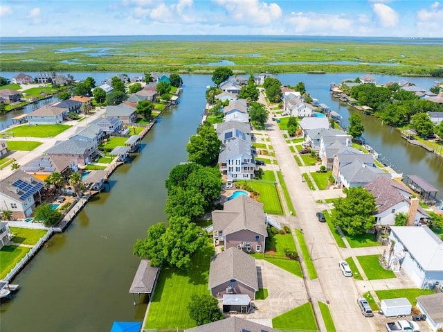4321 San Remo Rd, New Orleans, LA 70129 - aerial perspective of suburban area with a large body of water