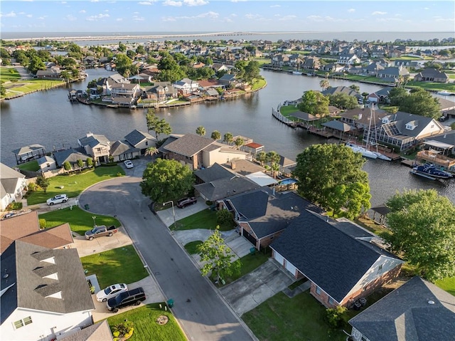 206 Chubasco Ln, Slidell, LA 70458 - aerial perspective of suburban area with a large body of water