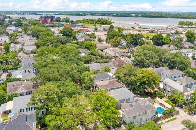 39294 Broadway St, New Orleans, LA 70118 - aerial perspective of suburban area with a nearby body of water