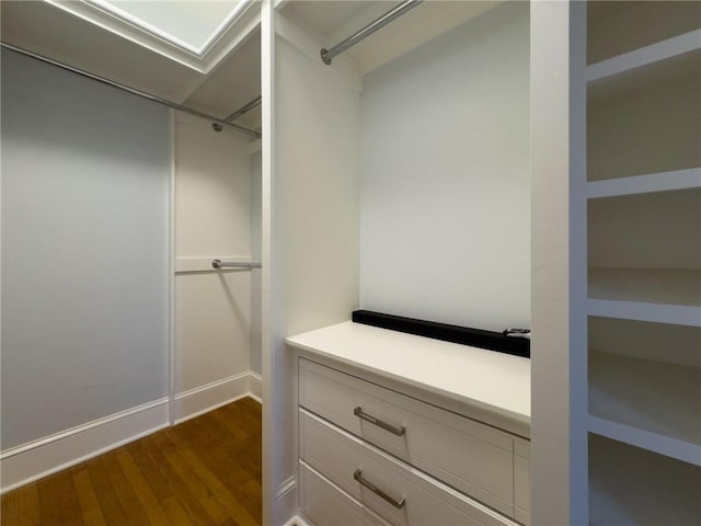 2508 Joseph St, New Orleans, LA 70115 - spacious closet with dark wood-style floors