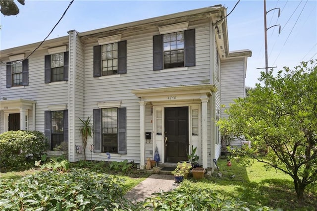 4740 Banks St, New Orleans, LA 70119 - view of townhome / multi-family property