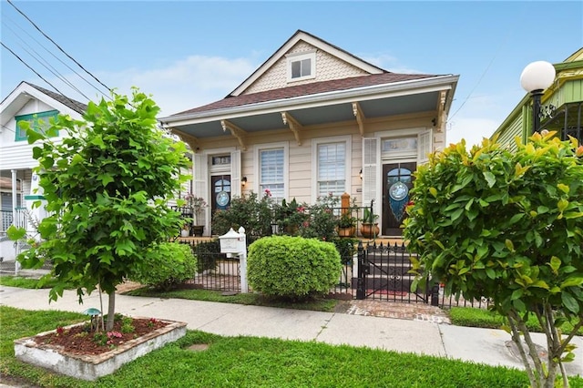 309 Diana St, New Orleans, LA 70114 - view of front of property with a fenced front yard