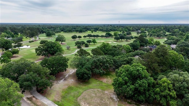 733 Plantation Dr, Abita Springs, LA 70420 - drone / aerial view of a golf club and a tree filled landscape