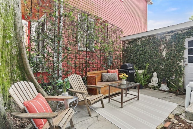 2728 Bell St, New Orleans, LA 70119 - view of patio / terrace with grilling area