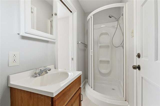 4901 Friar Tuck Dr, New Orleans, LA 70128 - full bath with a shower stall and vanity