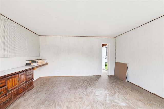 5001 Randolph St, Marrero, LA 70072 - unfurnished living room with wood finished floors