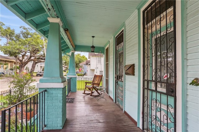 518 Pacific Ave, New Orleans, LA 70114 - view of wooden porch