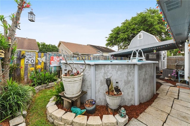 5304 Cross Creek Dr, Marrero, LA 70072 - view of fenced backyard