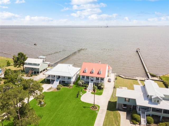 279 Debbie Dr, Slidell, LA 70458 - aerial view of a large body of water