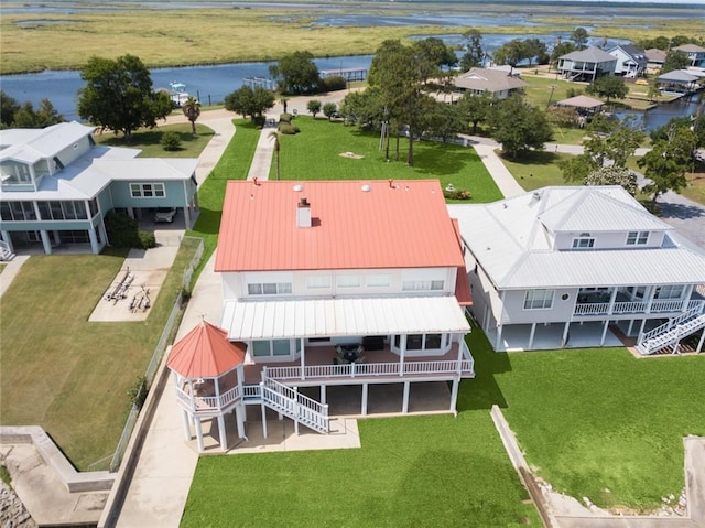 279 Debbie Dr, Slidell, LA 70458 - aerial perspective of suburban area with a nearby body of water