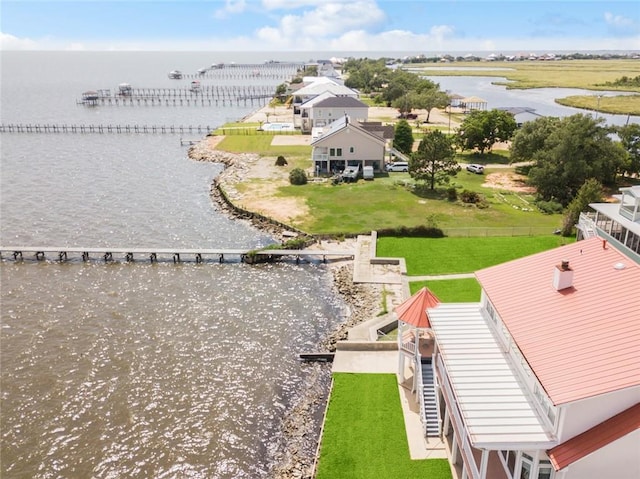279 Debbie Dr, Slidell, LA 70458 - bird's eye view of a large body of water