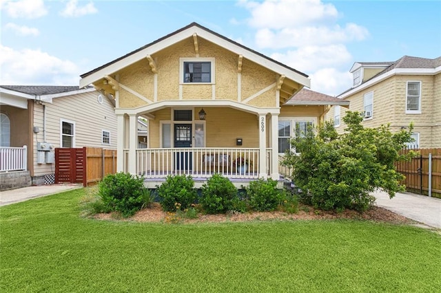 2609 General Pershing St, New Orleans, LA 70115 - view of front of property with covered porch