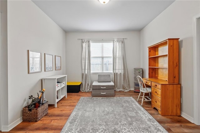 526 Moore Blvd, Covington, LA 70433 - home office featuring wood finished floors and baseboards