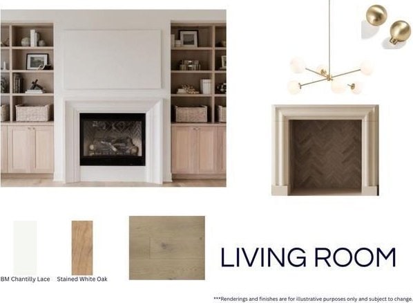 106 Wren St Unit 106, New Orleans, LA 70124 - unfurnished living room featuring a chandelier