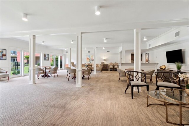 801 Rue Burgundy St Unit 113, Metairie, LA 70005 - common area featuring crown molding