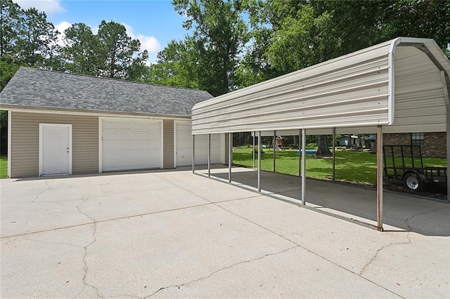 19196 Wildoak Ln, Ponchatoula, LA 70454 - view of detached garage