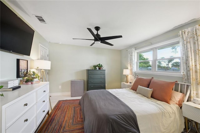 4709 Kawanee Ave, Metairie, LA 70006 - bedroom with a ceiling fan and baseboards
