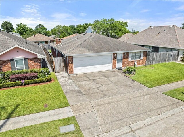 1816 Giuffrias Ave, Metairie, LA 70001 - view of front of property with brick siding, concrete driveway, a garage, and roof with shingles