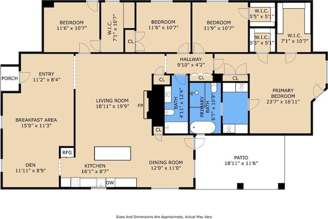4721 Chastant St, Metairie, LA 70006 - room layout