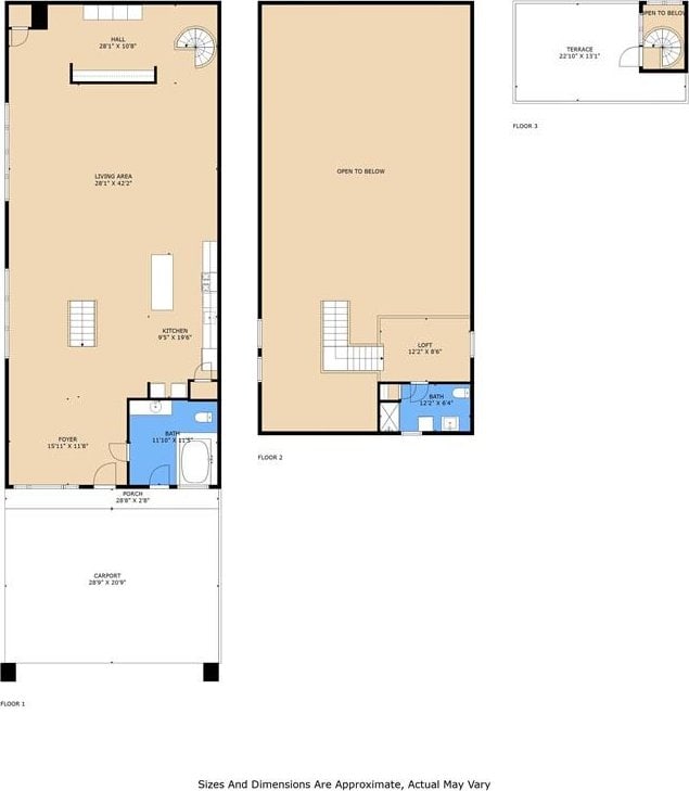3300 Dumaine St, New Orleans, LA 70119 - home floor plan