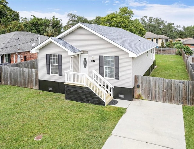 1319 Granada Dr, New Orleans, LA 70122 - view of front of home featuring crawl space