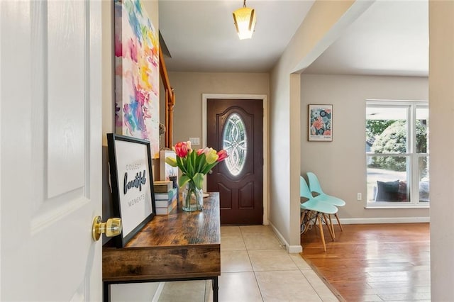 6301 Schouest St, Metairie, LA 70003 - foyer with light tile patterned flooring and baseboards