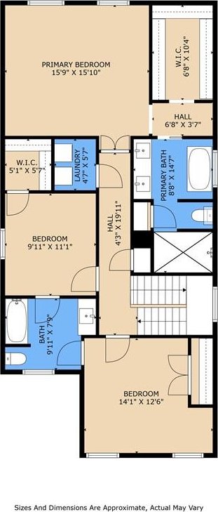 1113 9th St, New Orleans, LA 70115 - room layout
