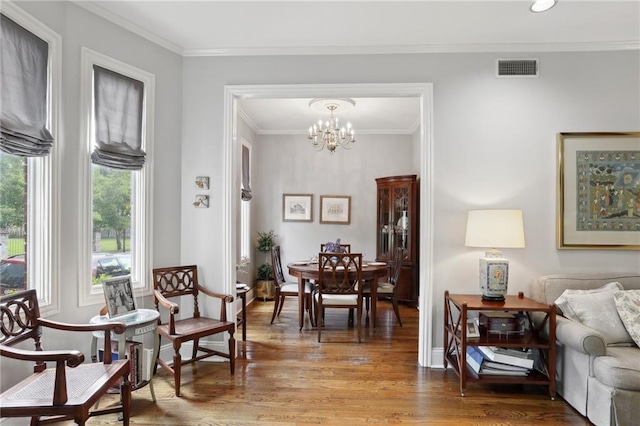 1427 Leontine St New O, Unit New O, New Orleans, LA 70115 - living room featuring a chandelier, light wood-type flooring, ornamental molding, and baseboards