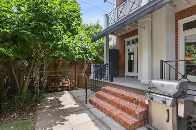 1427 Leontine St New O, Unit New O, New Orleans, LA 70115 - view of patio featuring area for grilling