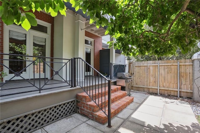 1427 Leontine St New O, Unit New O, New Orleans, LA 70115 - view of patio featuring grilling area