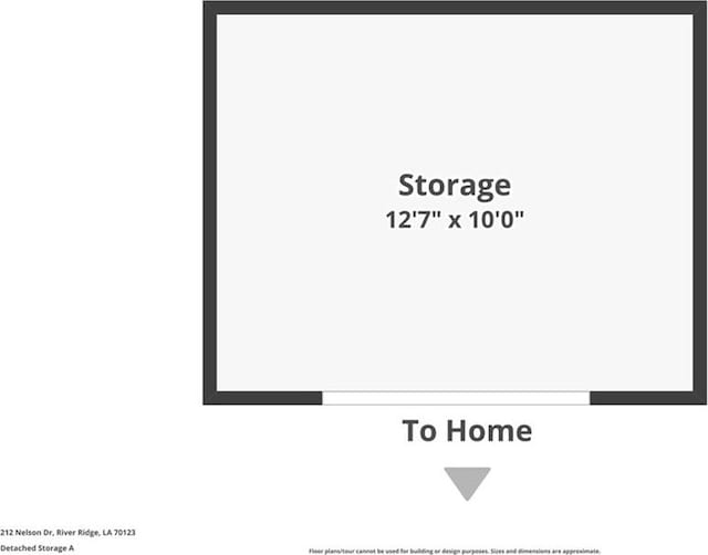 212 Nelson Dr, River Ridge, LA 70123 - room layout