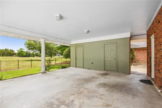 653 Fairfield Ave, Gretna, LA 70056 - view of patio with a carport
