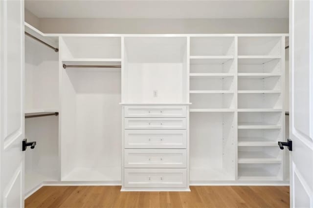 325 Focis St, Metairie, LA 70005 - walk in closet featuring light wood-style flooring