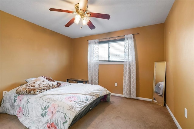 65 Monterrey Dr, Kenner, LA 70065 - carpeted bedroom with baseboards and ceiling fan