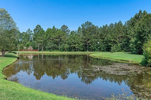 228 Shady Pond Ln, Covington, LA 70435 - water view featuring a forest