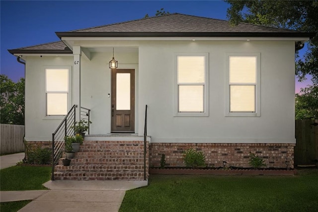 67 W Claiborne Sq, Chalmette, LA 70043 - view of front of home with roof with shingles