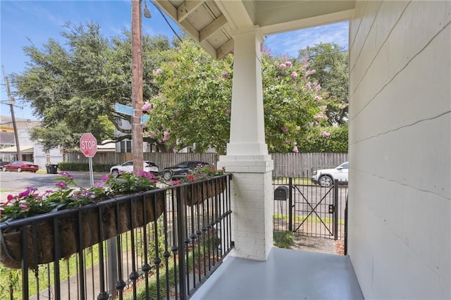 4198 Dumaine St, New Orleans, LA 70119 - view of covered porch