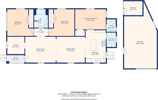 4198 Dumaine St, New Orleans, LA 70119 - property floor plan