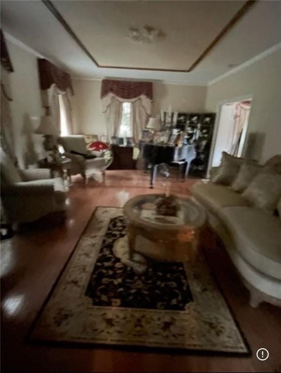 3867 N Teak Ave, New Orleans, LA 70131 - living area featuring wood finished floors