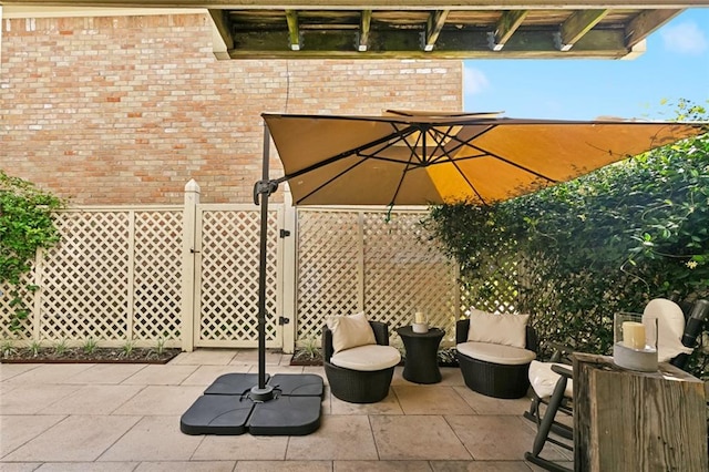 502 Audubon Trce Unit 502, Jefferson, LA 70121 - view of patio