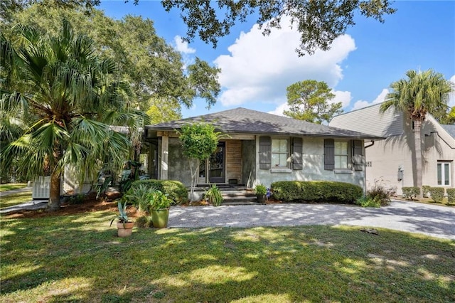 1141 Allen Toussaint Blvd, New Orleans, LA 70124 - view of front facade with a front yard