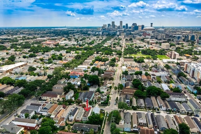 433 S Cortez St, New Orleans, LA 70119 - aerial view of property's location with nearby urban area