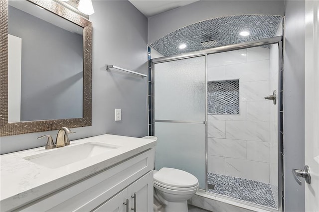 1713 Thomas St, Gretna, LA 70053 - full bathroom featuring a shower stall and vanity