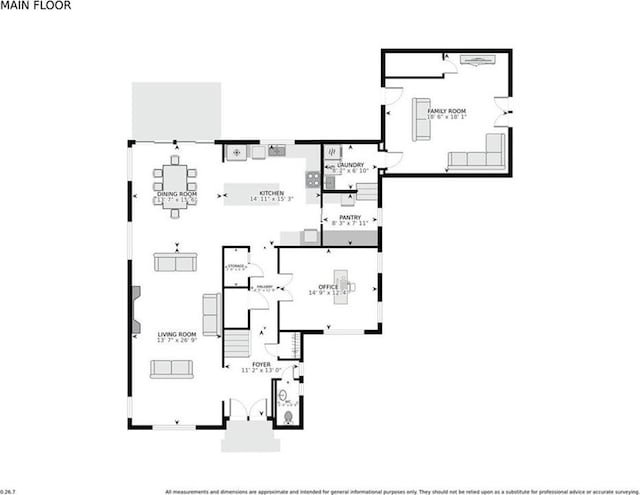 231 Audubon Blvd, New Orleans, LA 70125 - home floor plan