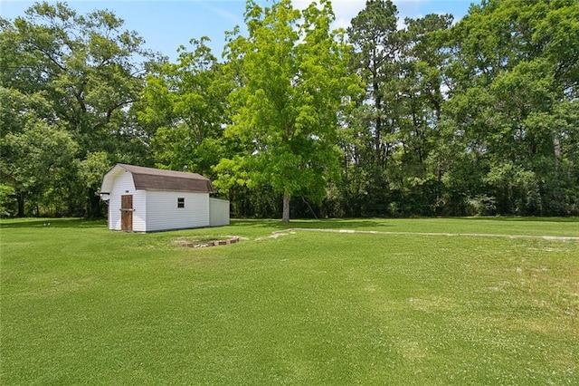 12175 Reid Rd, Amite, LA 70422 - view of green lawn with view of wooded area