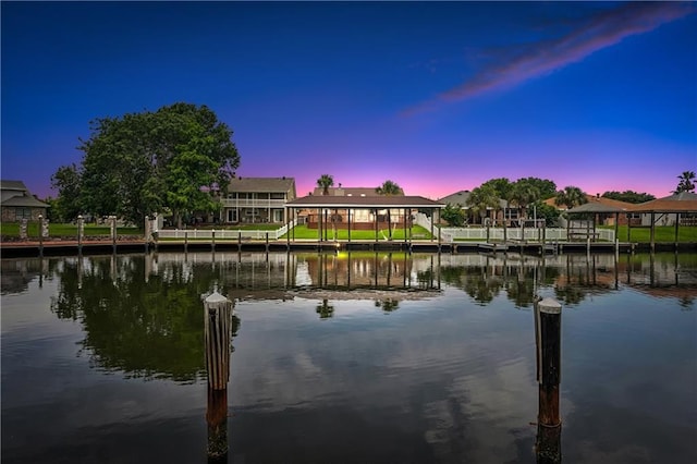 127 Windward Passage St, Slidell, LA 70458 - dock with a water view and a residential view