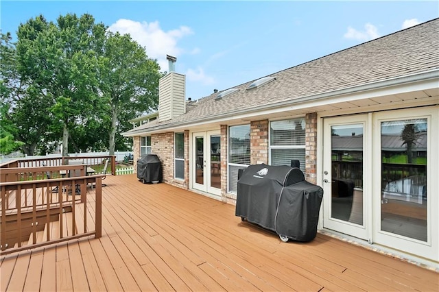 127 Windward Passage St, Slidell, LA 70458 - deck with french doors and grilling area