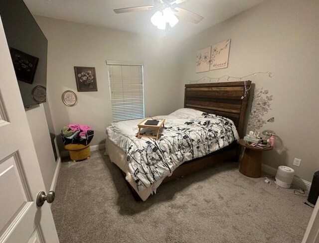 42155 Pasqua Rd, Ponchatoula, LA 70454 - carpeted bedroom featuring ceiling fan and baseboards