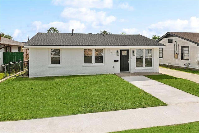 1221 Gaudet Dr, Marrero, LA 70072 - view of front facade featuring brick siding and roof with shingles